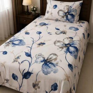 Watercolour Bloom Bedsheet Set